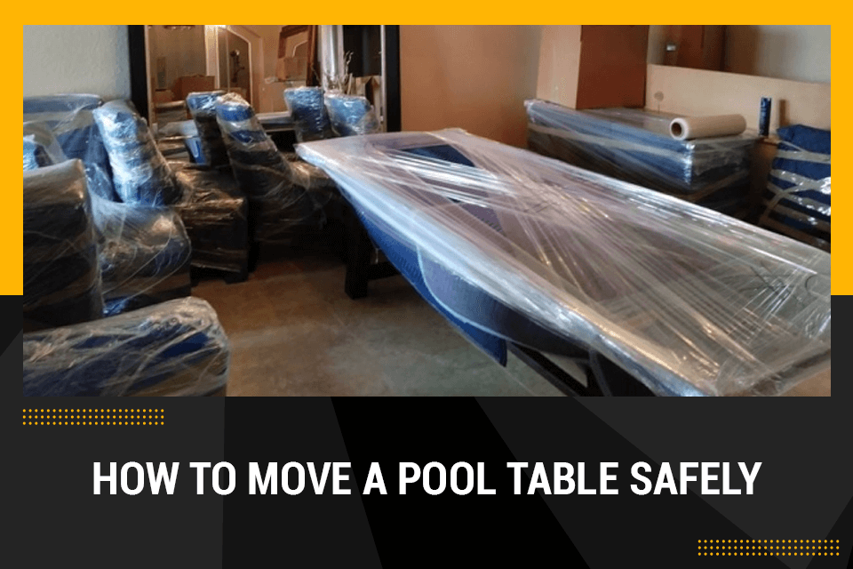 how to move a pool table